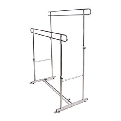 Stojak podwójny srebrny