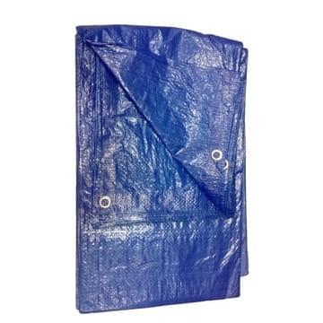 Plandeka 4x6 wodoodporna niebieska