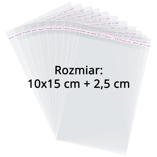 Woreczki / Torebki celofanowe z klejem 10x15 + 2,5 cm (100 sztuk).png