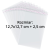 Woreczki / Torebki celofanowe z klejem 12,7x12,7 + 2,5 cm (100 sztuk) Edi Company.png