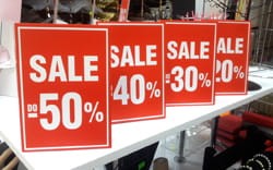 Tabliczka kartonowa a5 sale do -50% z podstawką